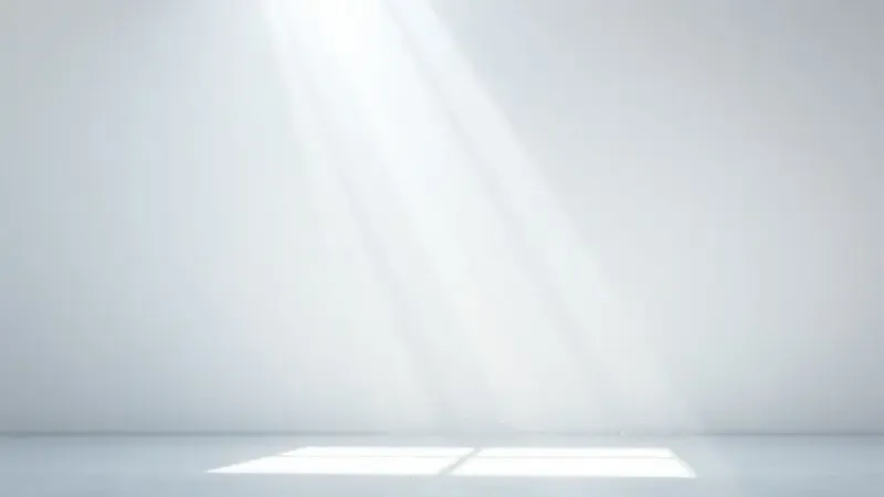 Ilustração digital de uma névoa suave e refrescante iluminada pela luz do sol representando a leveza do body splash.